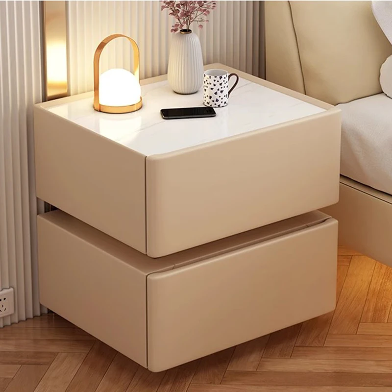 Mobiles Coffee Smart Table Szuflady do przechowywania Biały stolik nocny Mały makijaż Sypialnia Muebles Para El Hogar Zestawy mebli ogrodowych