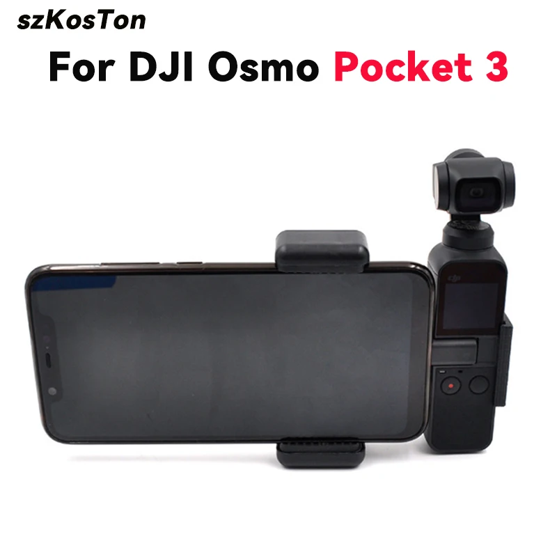 Smart Phone Mount for DJI OSMO Pocket 3 2 Handheld Gimbal Stabilizer Phone Connector Adapter 1/4 interface Spare Parts Accessory
