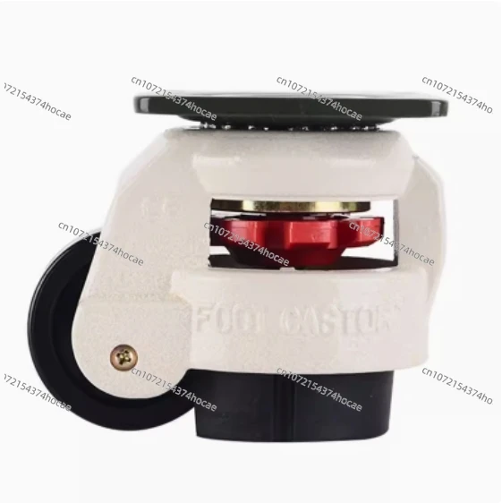 4 Pcs Retractable Leveling Casters Industrial Machine Swivel Caster Castor Wheel for Office Chair Trolley 330 Lbs Capacity GD-40