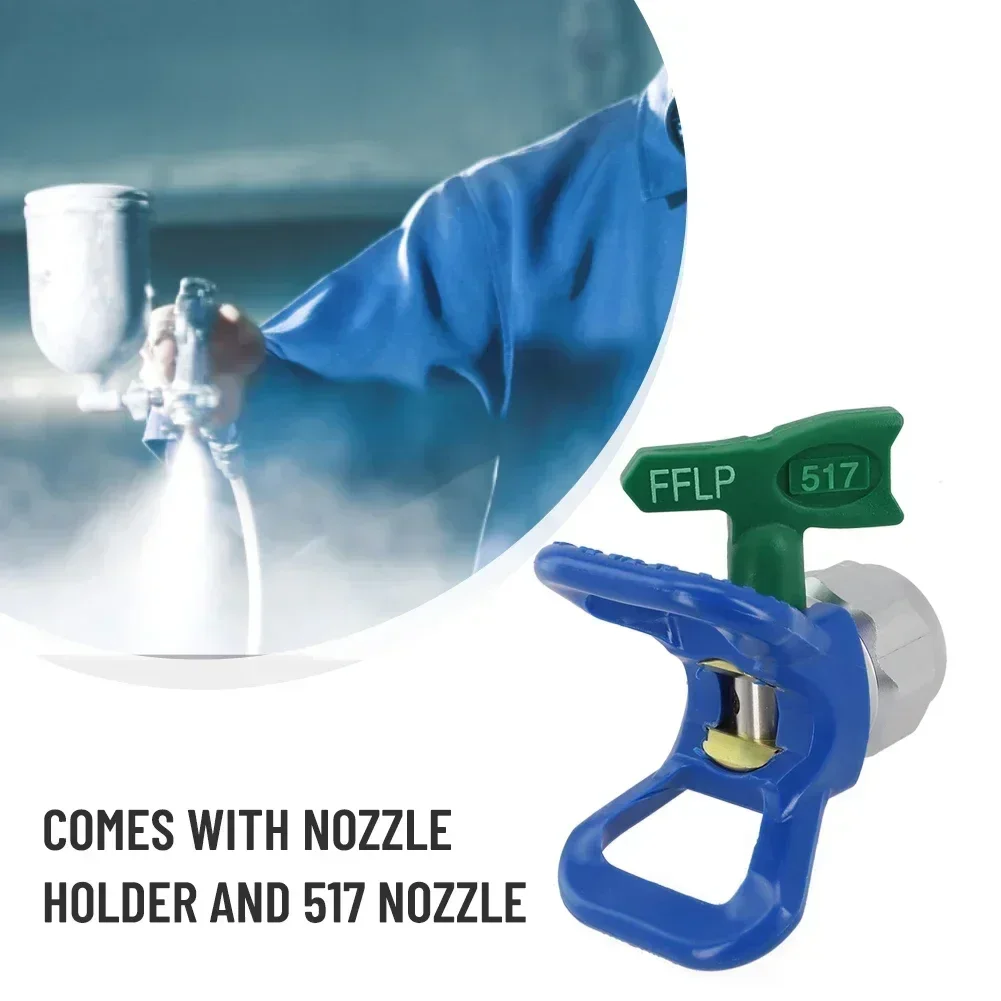 

Sprayer Tip Sprayer Nozzle Power Tools Accessories Airbrush Tip LP 517 Nozzle Seat Holder For Airless Spraying Machine