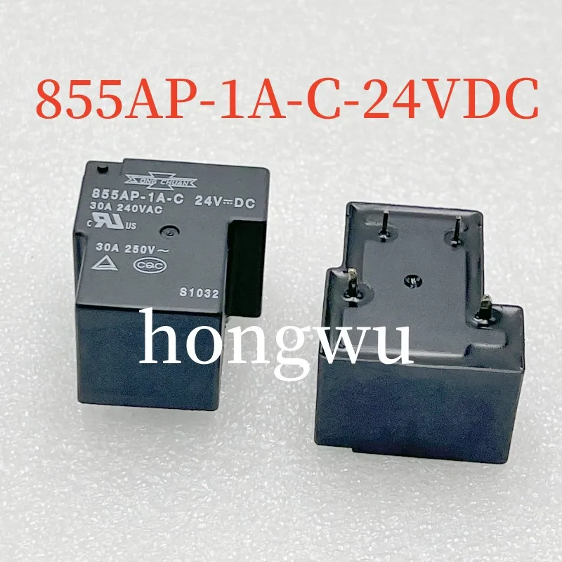 

100% Original New 2PCS 855AP-1A-C-24VDC relay 30A 4pins