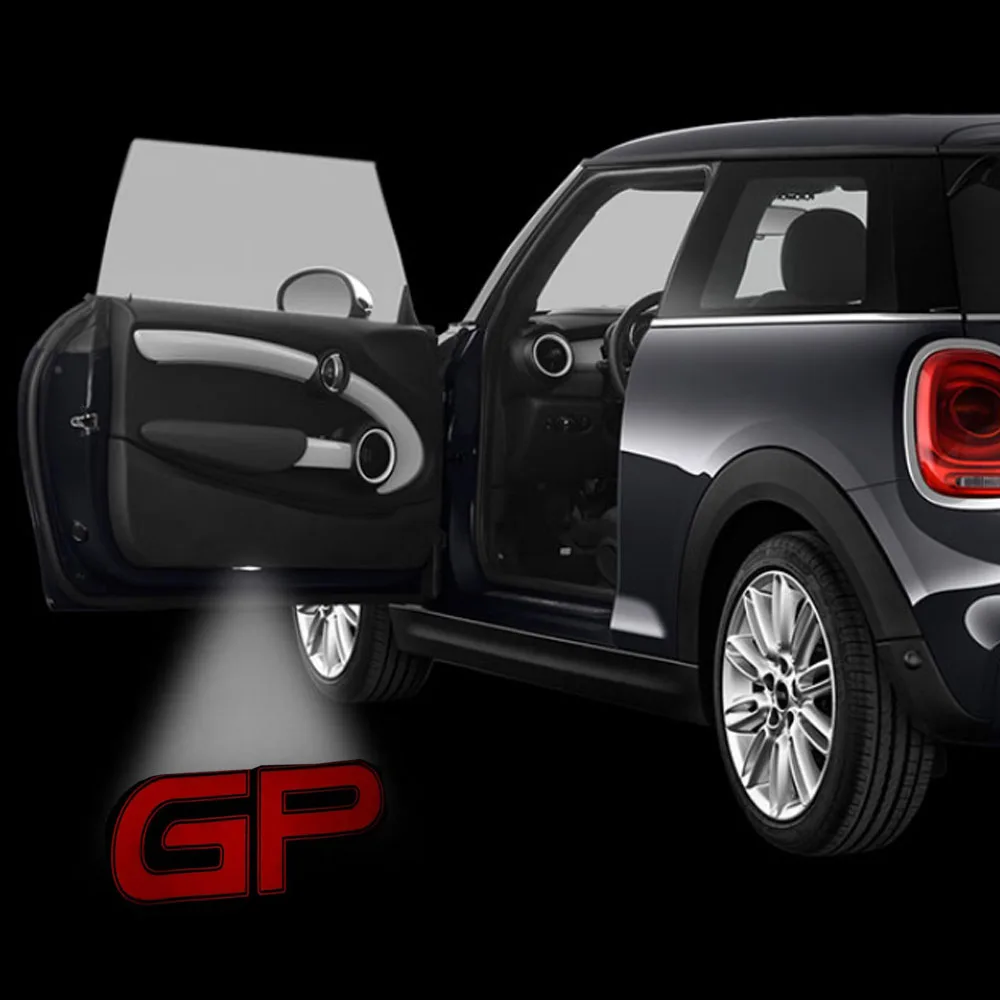 60 Years JCW Bulldog GP For MINI Door Light Cooper JCW Shadow Light For MINI F56 F57 F60 R60 F55 R56 R58 R61 MINI Door Light