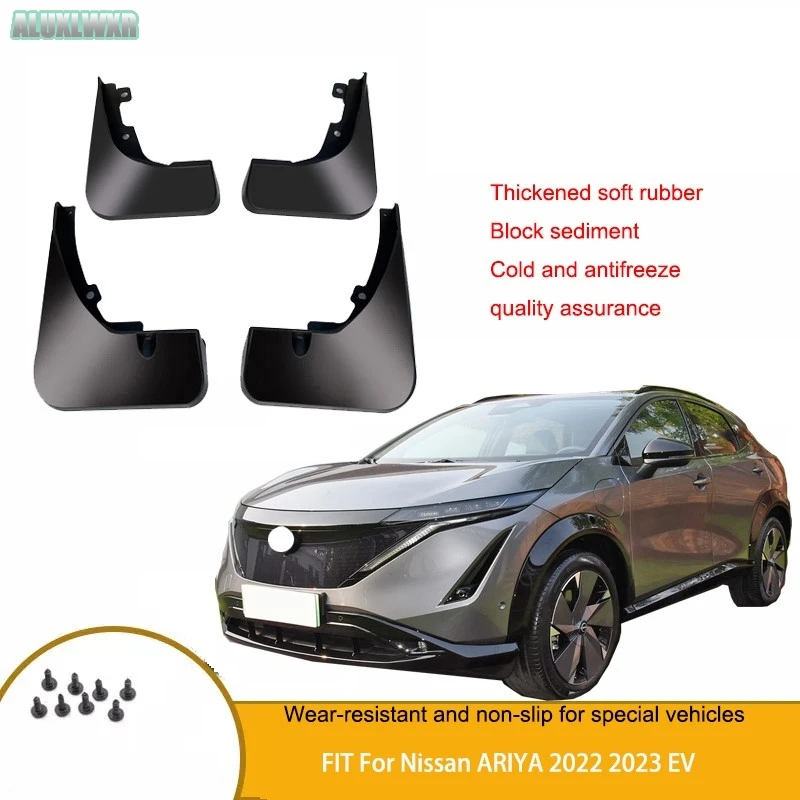 

Mudguards Mud Flaps Splash Guards Fender Protector Cover Auto FIT For Nissan ARIYA 2022 2023 EV Car Accessories Auto