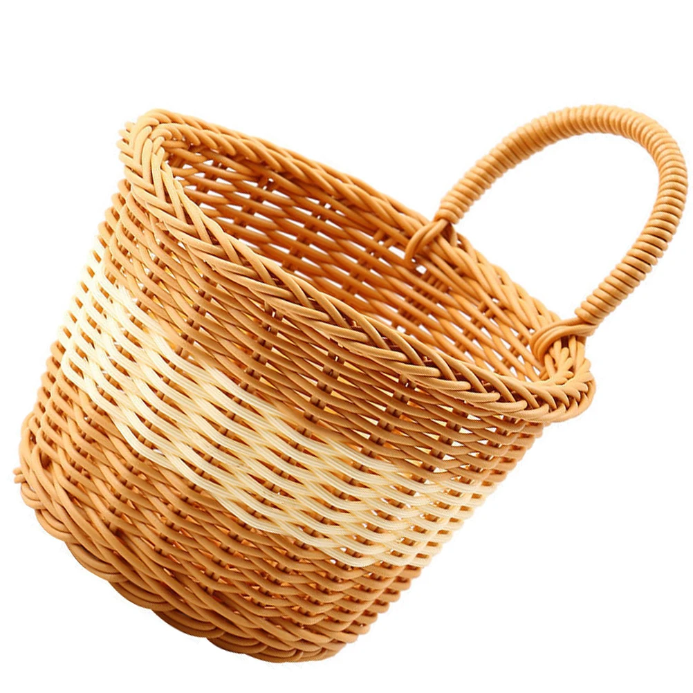 

Woven Storage Wall Basket Hanging Flower Decorative ganizer PP Decorative ganizer Material Home Use Wall Basket