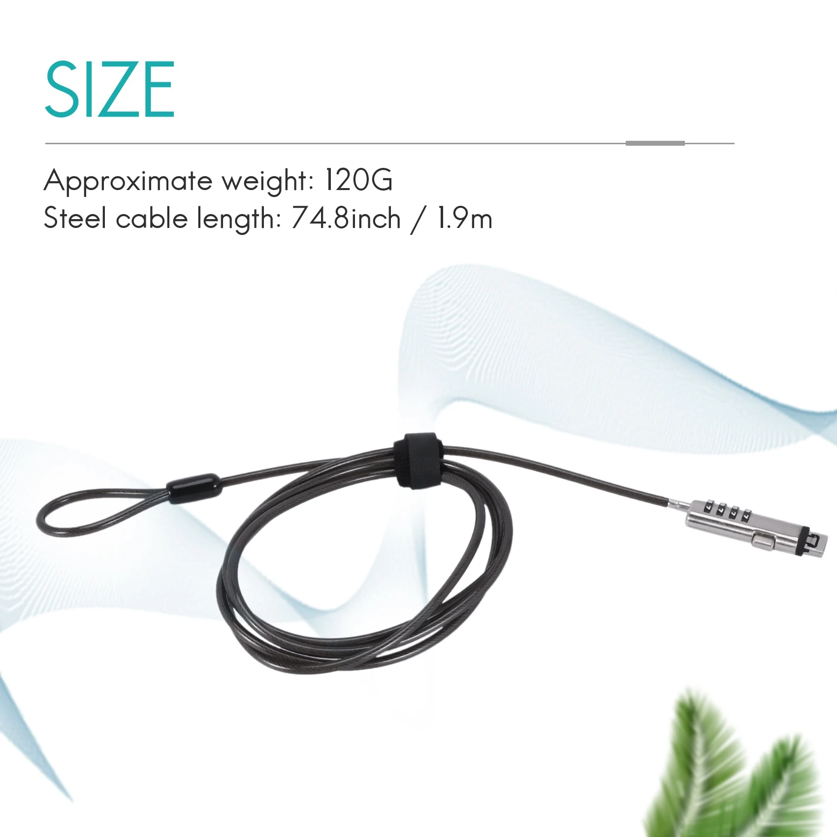 Защитный USB-замок с паролем, используемый для функции защиты от кражи на ноутбуке, планшете, проекторе, телевизоре