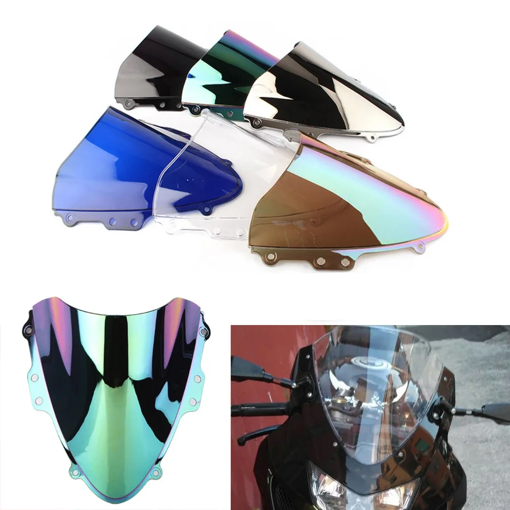 Motorcycle Windscreen Windshield Screen Deflector Protector For Suzuki GSXR600 GSX-R750 GSXR GSX-R 600 750 K4 2004 2005