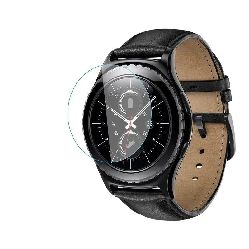 

Защитное стекло для Samsung Gear Sport, Gear 2, 3, 4, Zero, с защитой от отпечатков пальцев, 9H, устойчивое к царапинам, без пузырьков