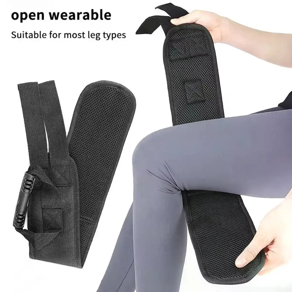 Soft Handle Leg Lifter Strap Comfortable Support Adjustable Pull Up Assistance Belt Breathable Ergonomic