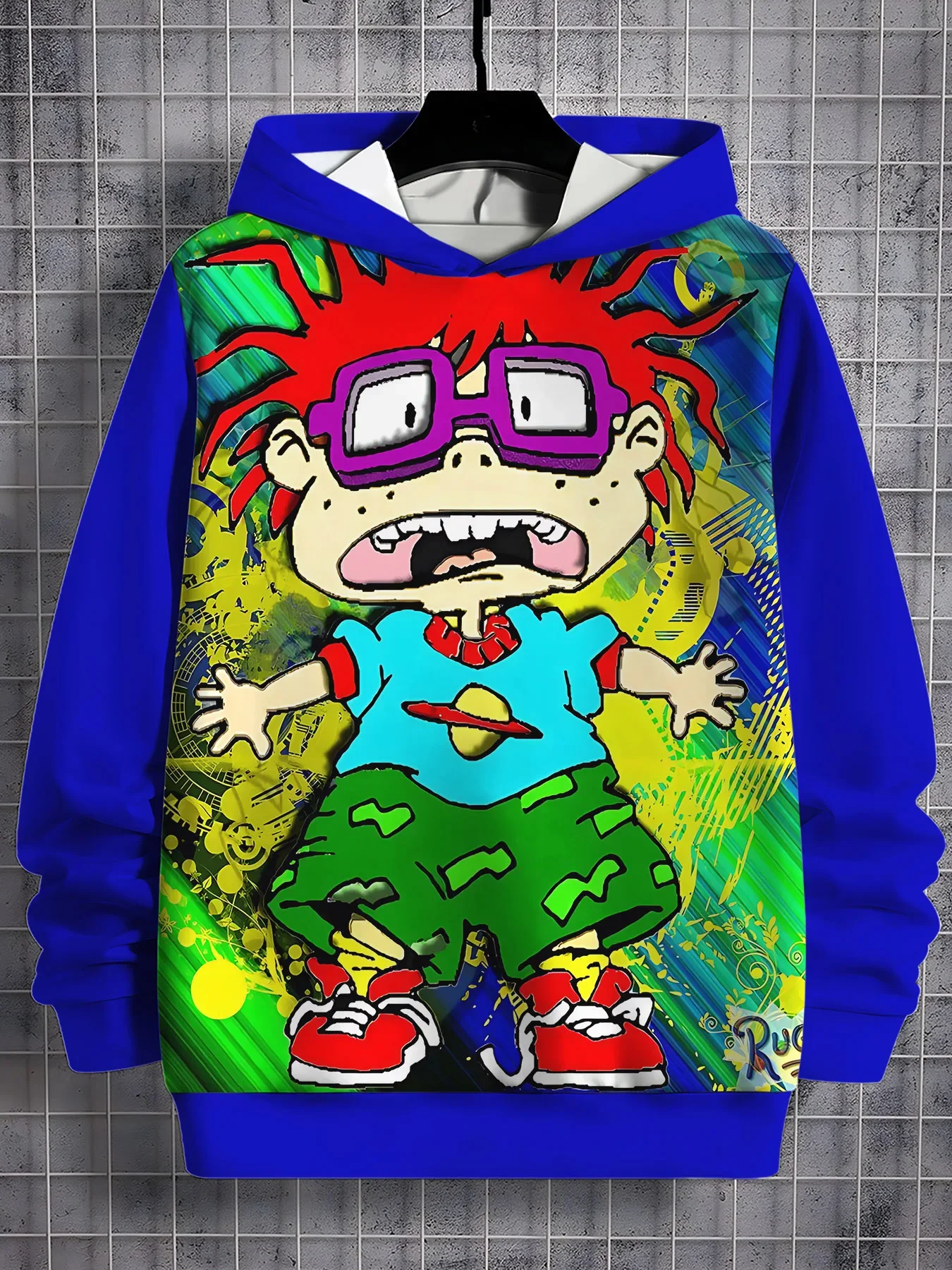 3D Print Cartoon Funny R-Rugrats All Seasons Children Casual Sweatshirt Cool Pullover Tops Unisex Clothes Boy Girl Hoodies