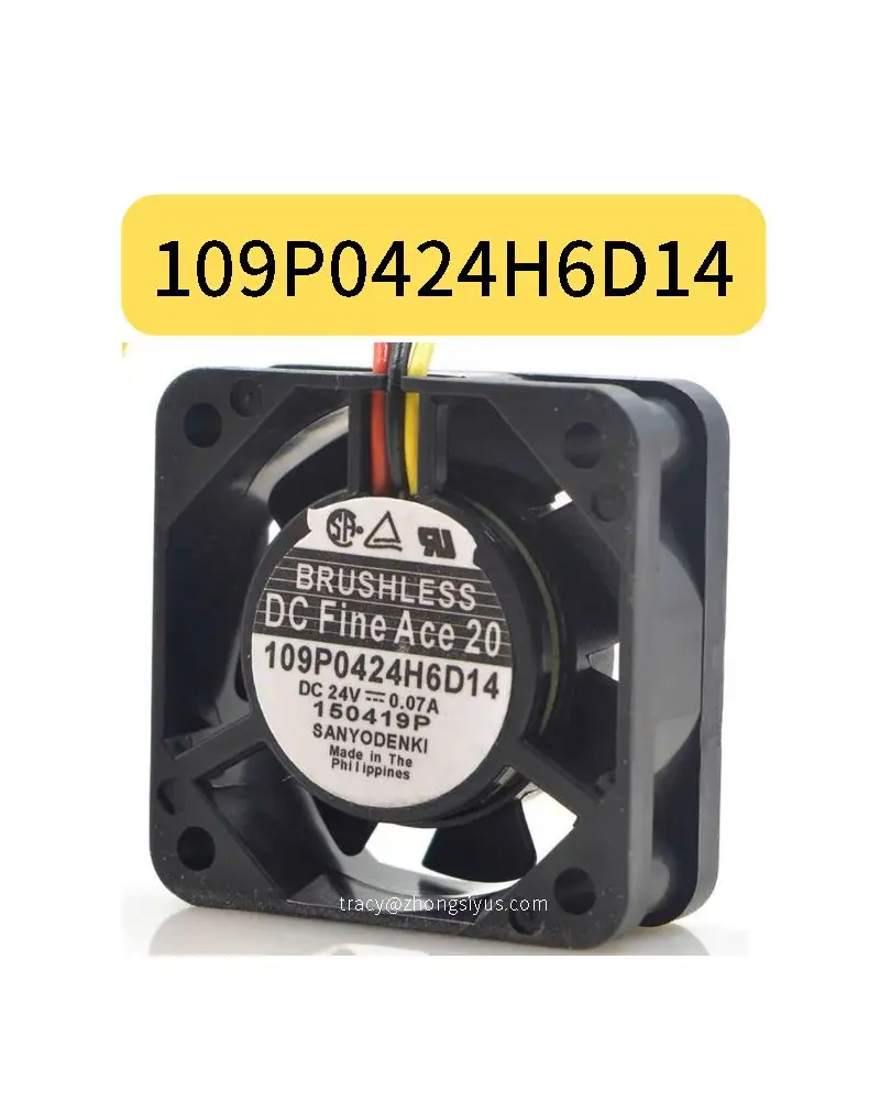 

109P0424H6D14 новый осевой вентилятор постоянного тока 24 В 0,07 А 40*40*20