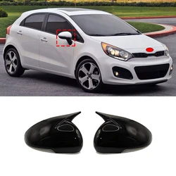 car rearview mirror cover modification shell pasting 1 pair of side mirror shells for Kia Rio 2012 2013 2014 2015 2016 2017