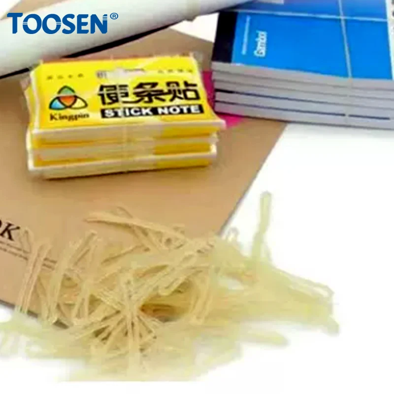  Fold Length 40mm 60mm 75mm High Elasticity Latex Rubber Band  Strong Rubber Ring Semi Transparent High-temperature