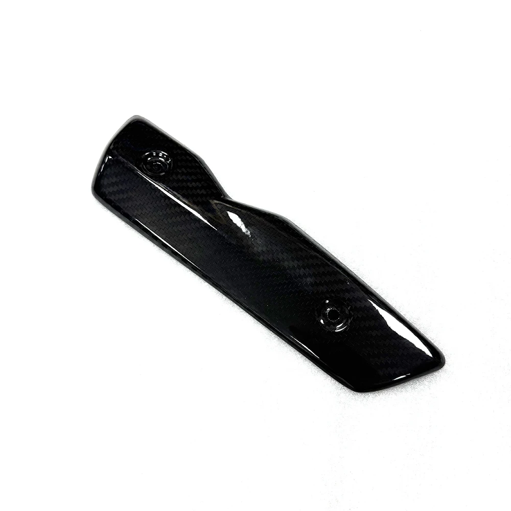 Carbon Fiber Carbon Heatshield Left Side Cover Motorcycle Accessories Heat Shield Fairing For SUPER DUKE R 1290 2020-2023
