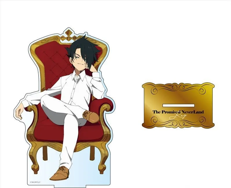 لعبة نورمان راي موجيكا آنا إيما أكريليك حامل دمية أنيمي نموذج لجسم لوحة لعبة تنكرية للهدايا