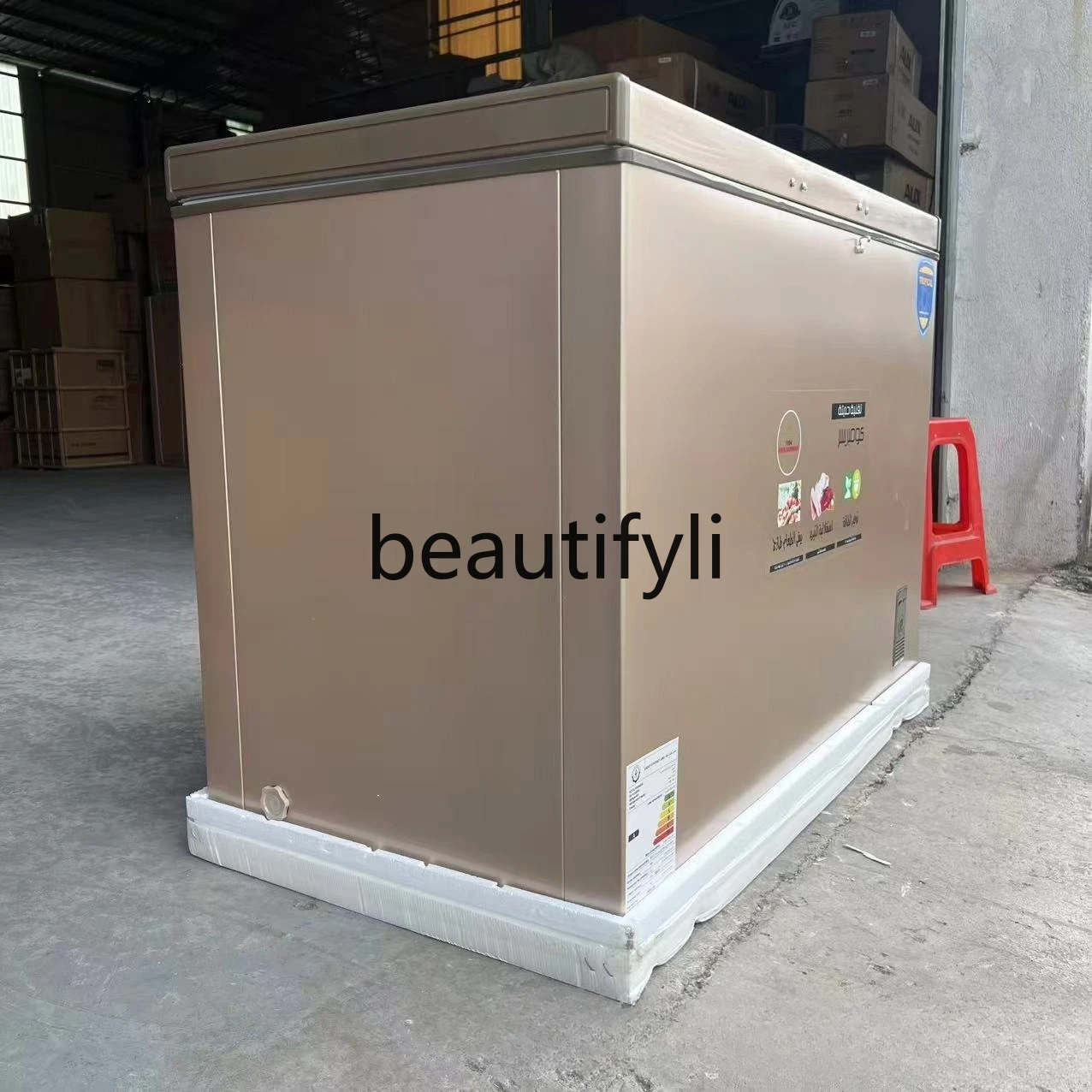 Horizontal freezer refrigerated freezer deep freezer 300L