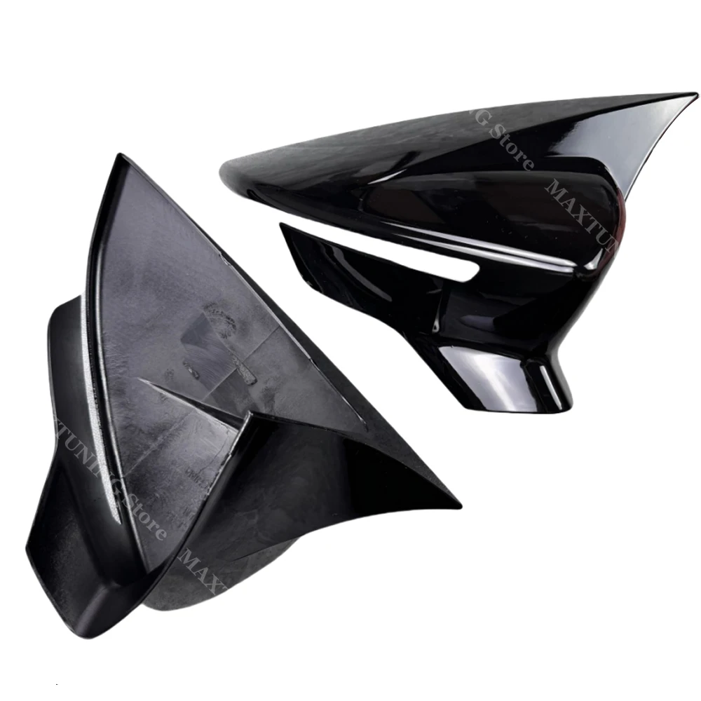 Side Rearview Mirror Cover For SEAT Ibiza 2008-2024 MK4 MK5 FR Cupra TSI TDI MPI TGI SC ST ABS UV Coat Rear View Cap Decoration - view 5