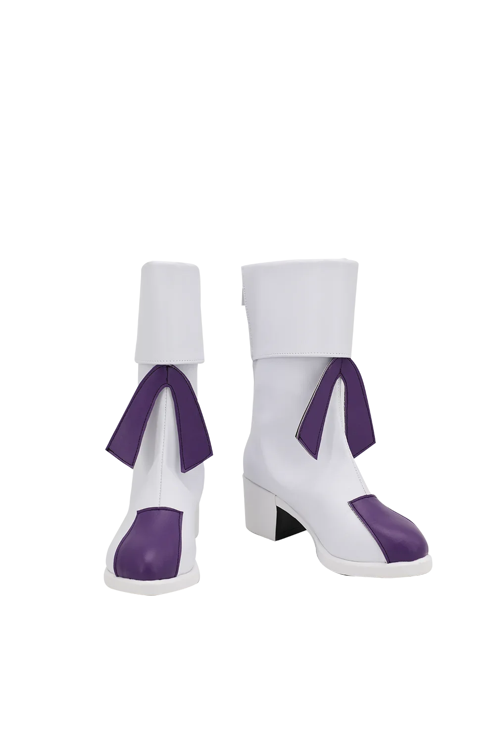 Botas de cosplay dos sete pecados capitais elizabeth sapatos brancos personalizados em qualquer tamanho