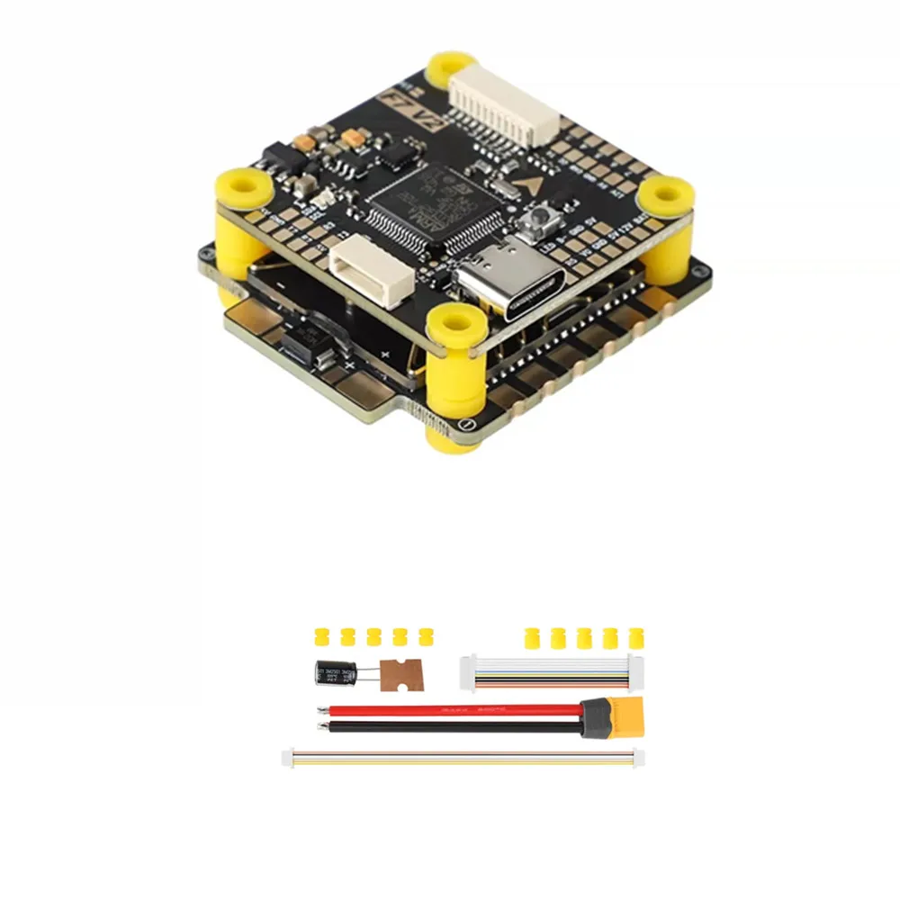 THOBBY F7 V2 F55A PRO III Stack F7 Flight Controller F55A 4‑IN‑1 ESC 8S For 7Inch FPV Racing Quadcopter DIY Spare Parts