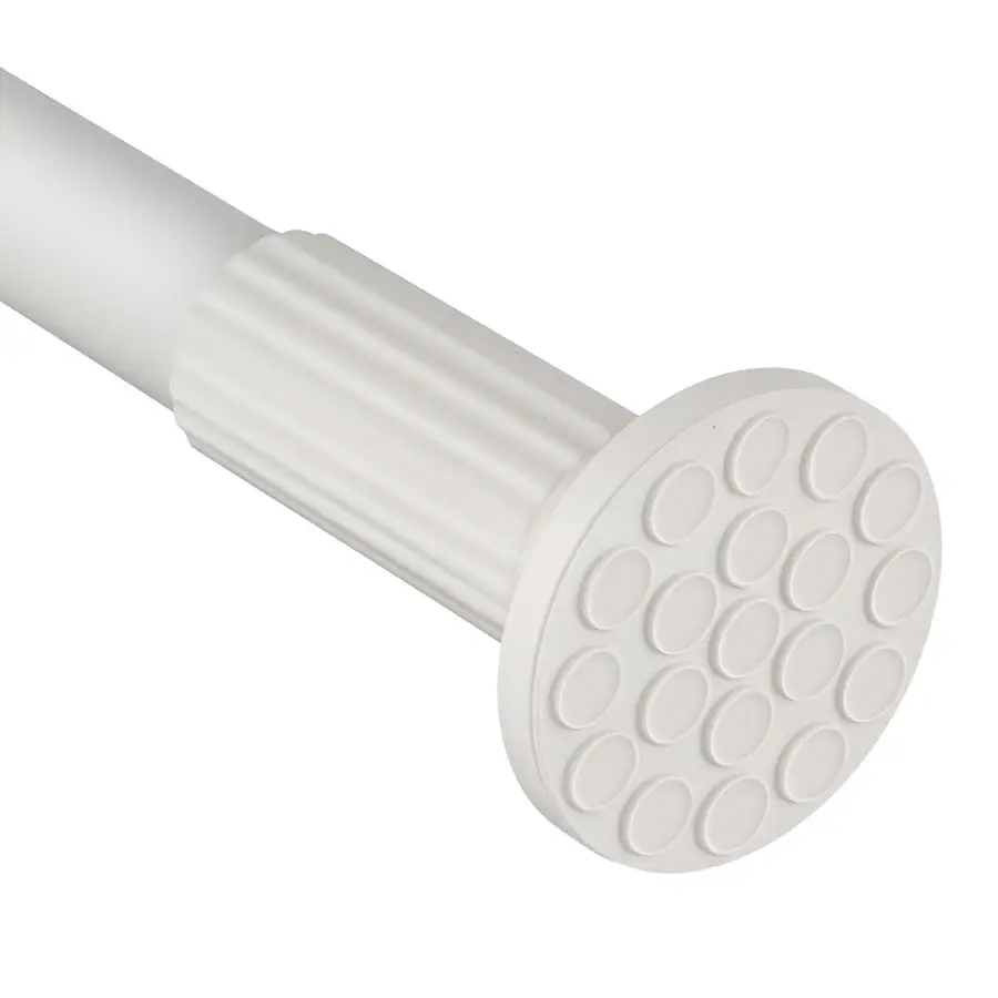 

Tension Curtain Rod 51168 In 414Ft, No Drill Outdoor Curtain Rods for Patio, Adjustable Shower Curtain Rod for Bathroom Renter F