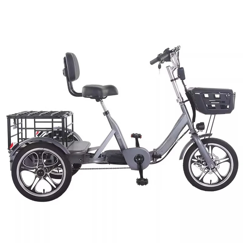 

Help bicycle elderly pedal three wheels household small leisure light adult force scooter travel