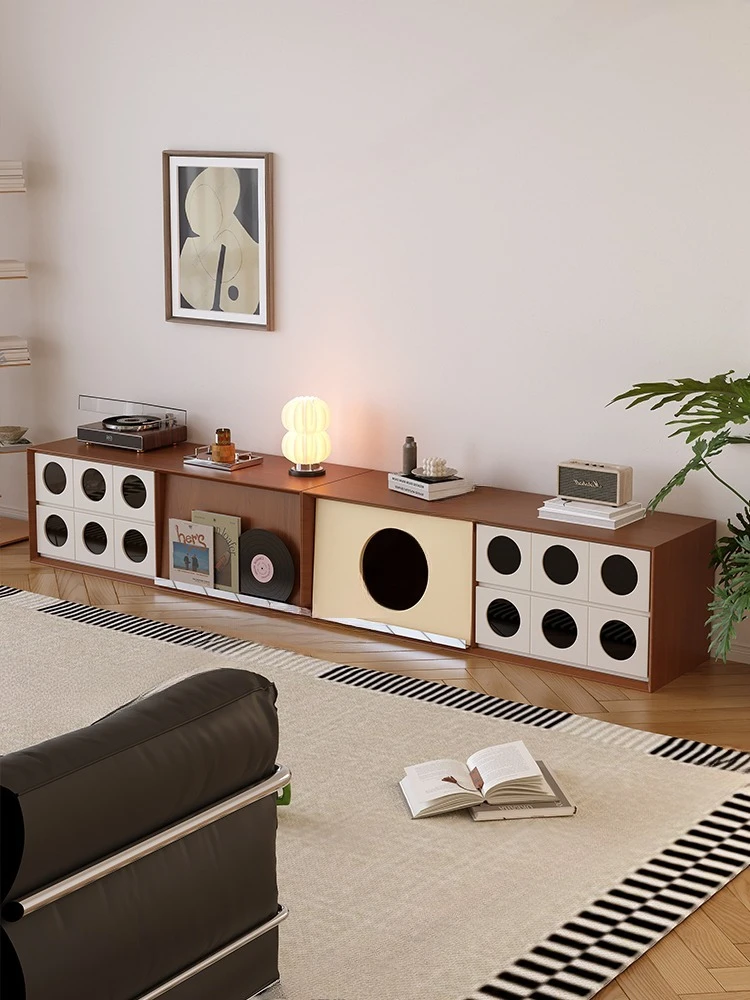 

Скандинавский, массив дерева, комбинация, шкаф для телевизора, хранилище, витрина, средневековый, гостиная