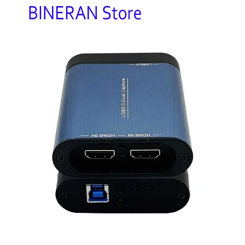 

1PCS USB dual channel HDMI SDI high-definition input display acquisition card dual positions
