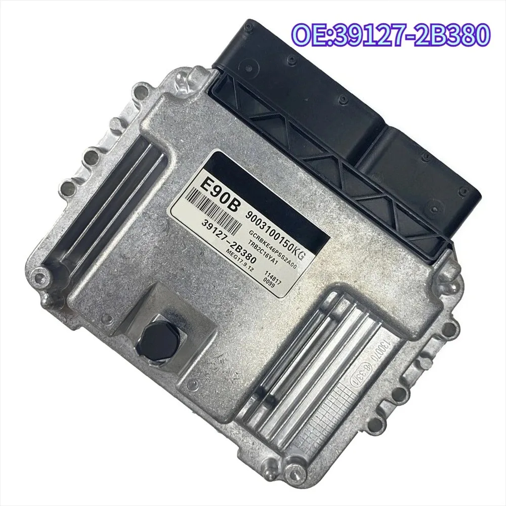 39127-2B380 Nueva Unidad de Control Electrónico (ECU) para Motor de Coche, Placa de Computadora de Motor MEG17.9.12 E90B