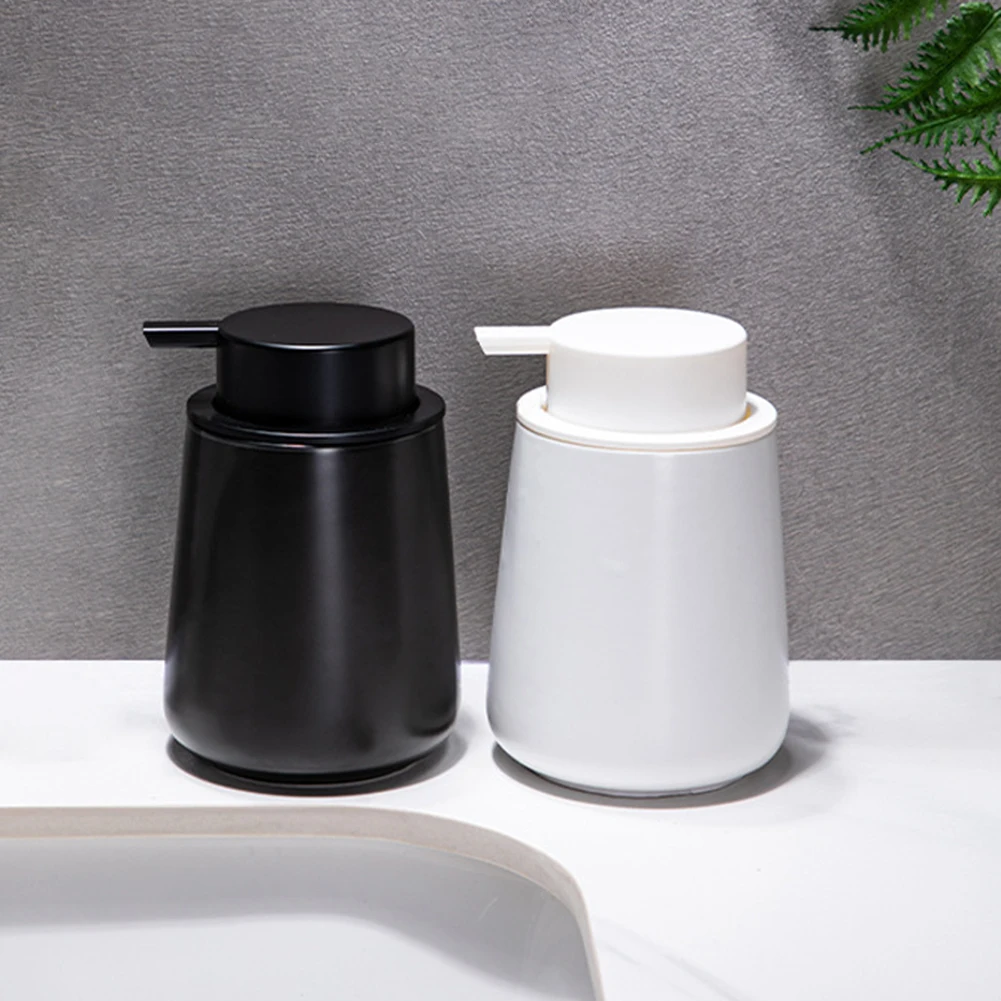 Distributeur de savons liquides à main en céramique, bouteille anti-fuite, conteneurs cosmétiques de Type presse pour usage familial et hôtel, conteneurs de Gel douche