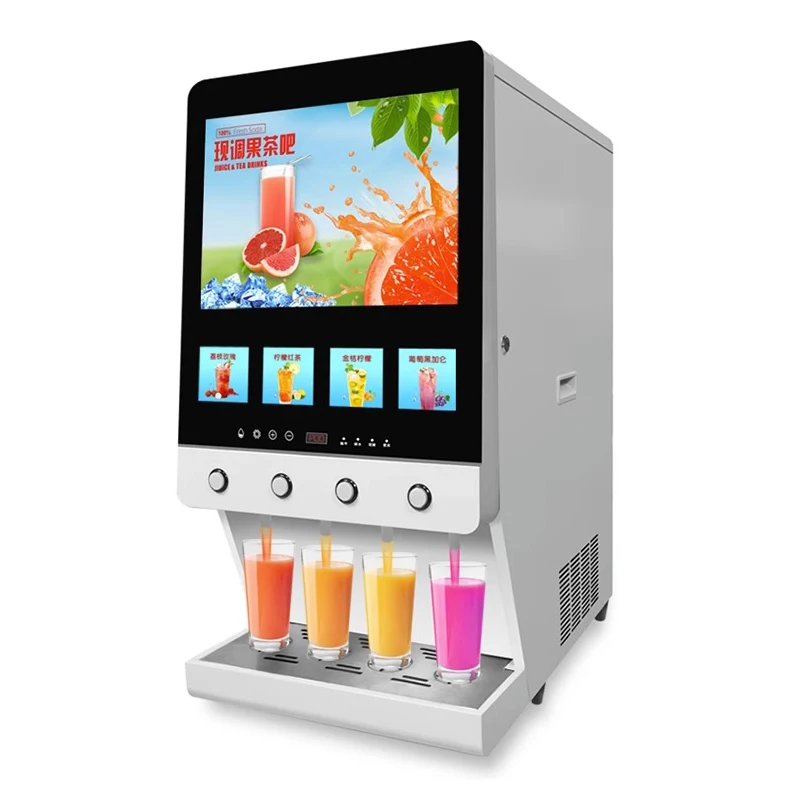 

J-40ST Beverage Machine Commercial Hot and Cold Coffee Milk Tea All-in-one Machine Buffet Automatic Fresh Juice Cold Drink Machi