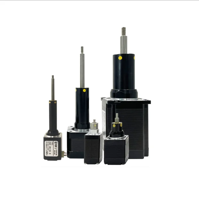 Hot NEMA 8 11 14 17 23 24 34 Captive Step Stepping Fixed Axis Medical Actuator Linear Stepper Motor for Industry Cnc Machine