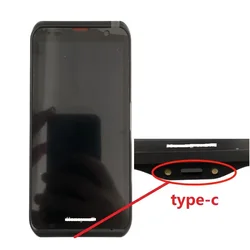 type-c LCD Display and Touch panel With Frame For Honeywell EDA52 PDA machine Matrix Screen Repair