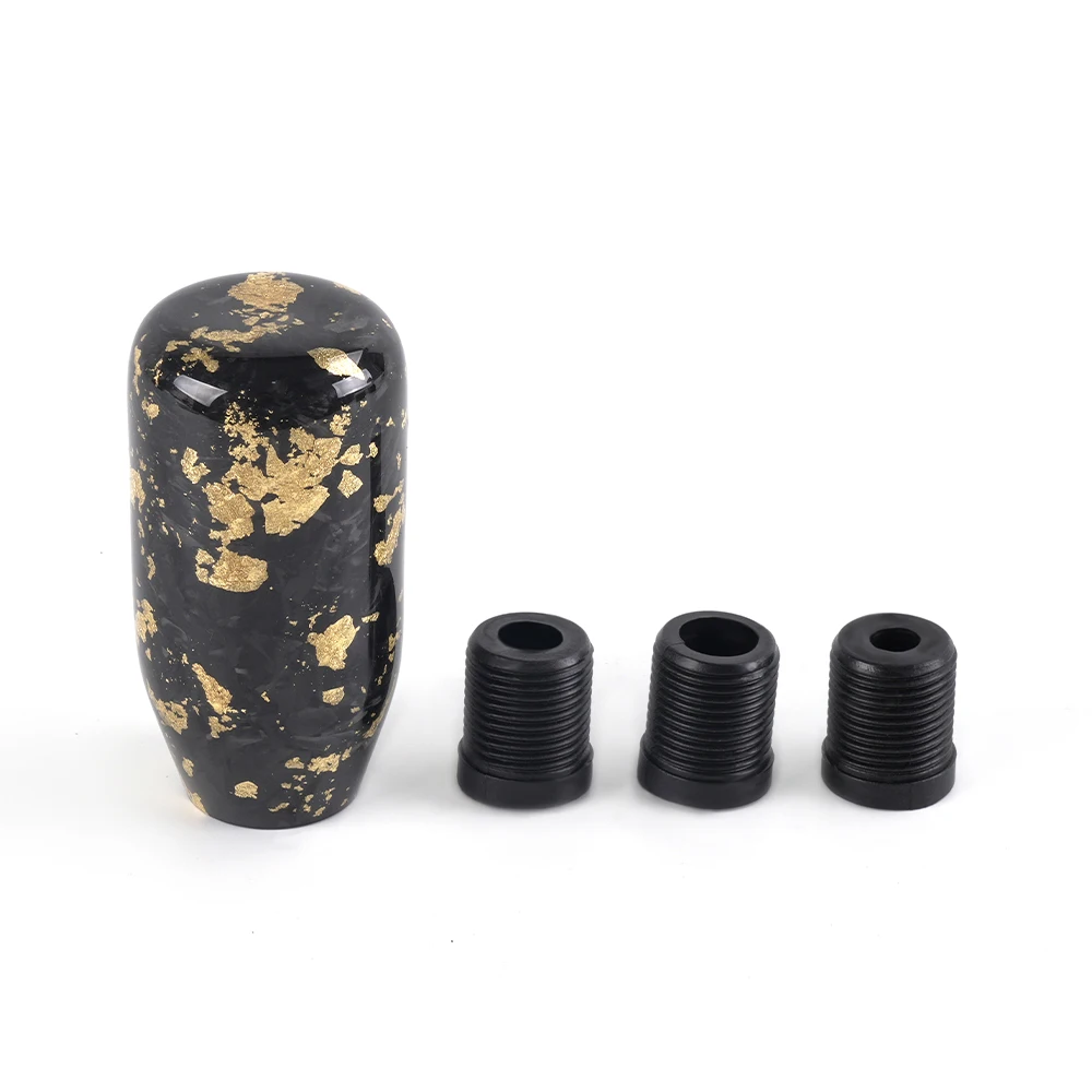 Pommeau de levier de vitesse en Fiber forgée RASTP pommeau de levier de vitesse universel cylindrique et sphérique pour la plupart des accessoires de décoration de voiture SFN091