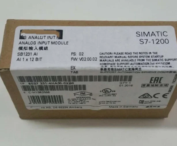 PLC SIMATIC S7-1200 Signal Board 6ES7231-4HA30-0XB0 6ES7232 6ES7221 6ES7222 6ES7231 1AD30 3AD30 1BD30 3BD30 5PA30 5QA30