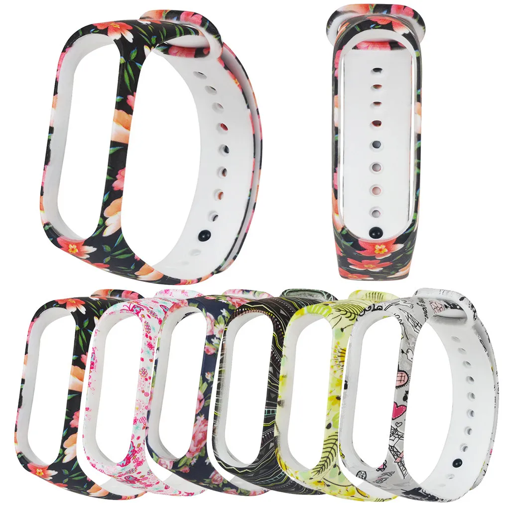 Bracelet de rechange en silicone souple pour Xiaomi Mi Band 4, bracelet de sport tendance Nerw, accessoires de support colorés