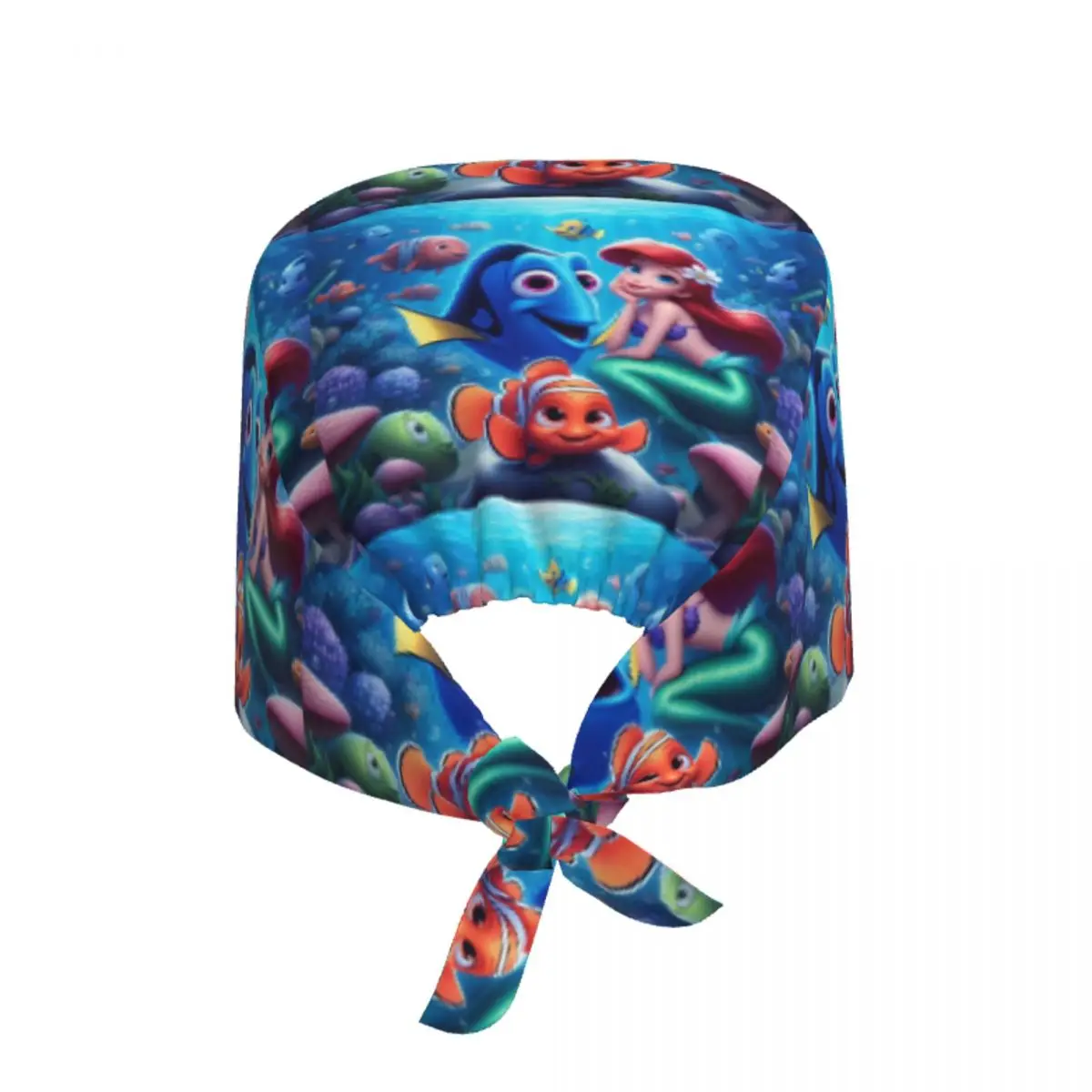 Custom Breathable Nursing Work Cap Surgical Scrub Caps Nurse Medical Cap Finding Nemo Work Scrubs Hat for Medical Surgical