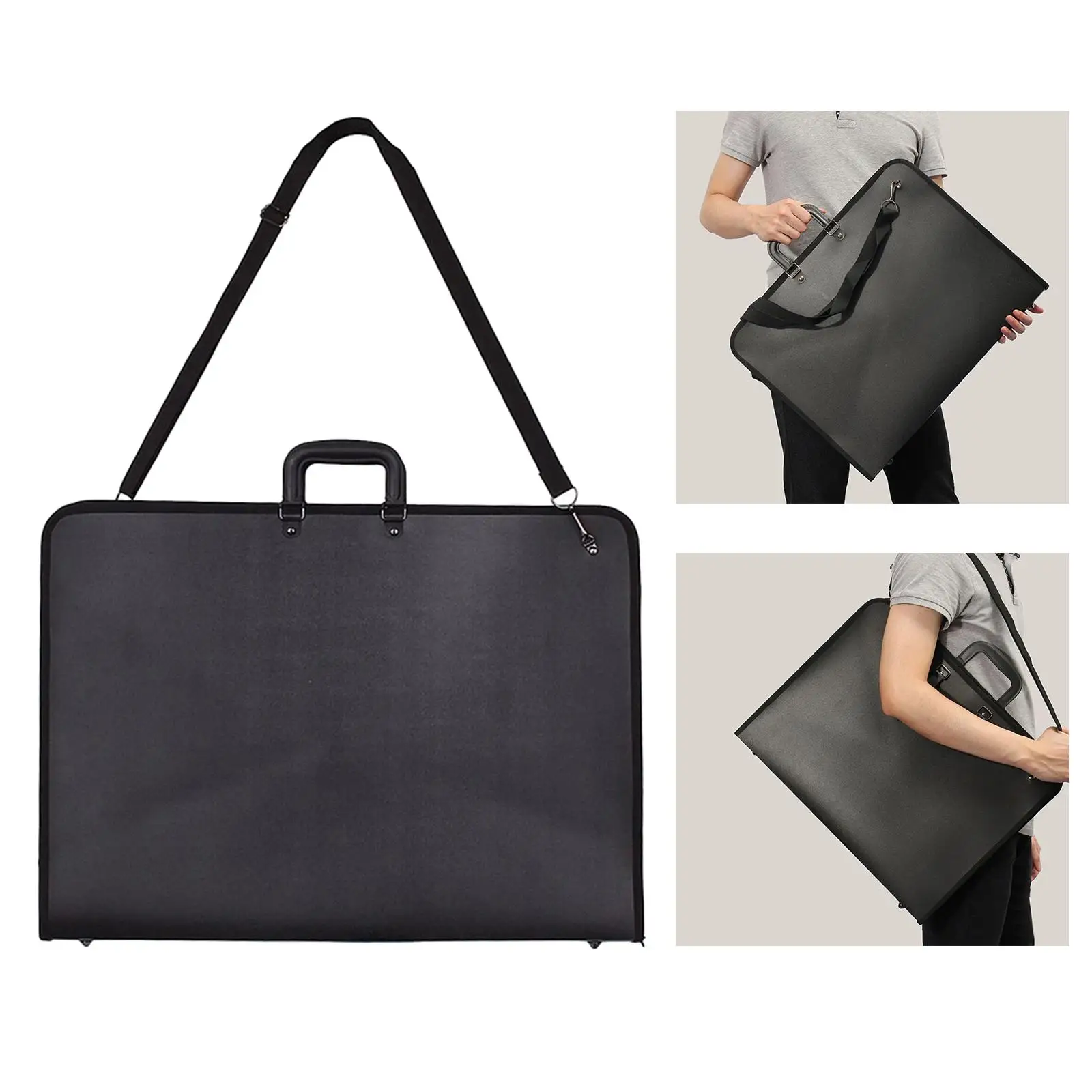 Waterproof Artist Portfolio Case Drawing Sketching Board Tote Bag Multipurpose Art Supplies Carry Bag Storage Shoulder Case