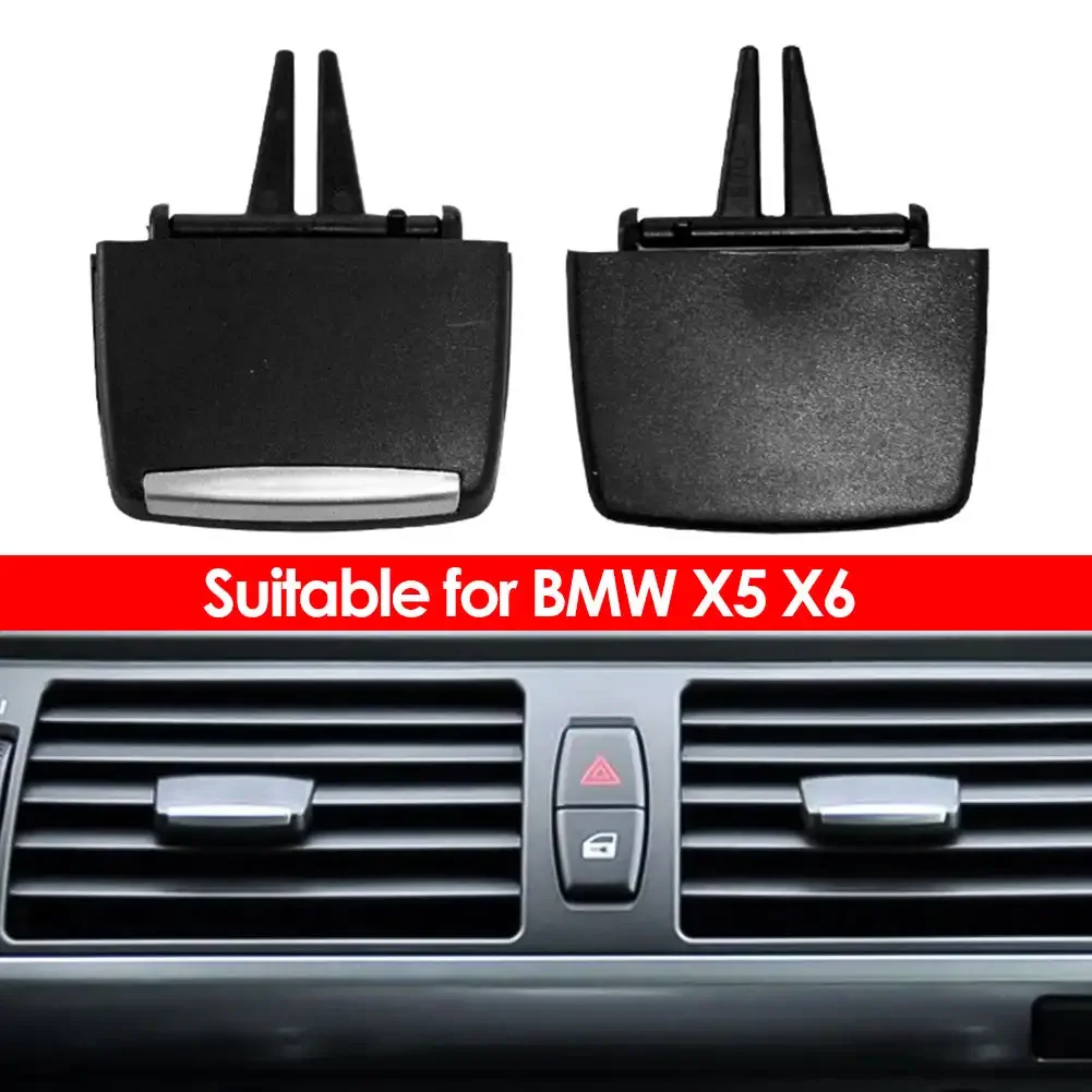 For BMW X5 X6 E70 E71 Air Conditioning Vent Toggle Piece Outlet Card Pad Clip Repair Bag Wind Direction Adjustment Plectrum Knob