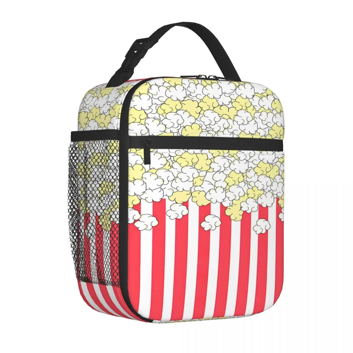 Buttered Popcorn Bucket Merch Insulated Lunch Bag For Work Food Storage Bag Reusable Cooler Thermal Lunch Boxes