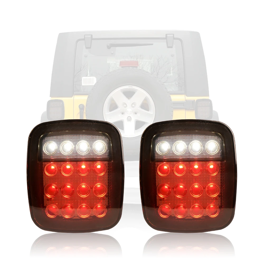 

2 шт., задние фонари для Jeep Wrangler TJ CJ YJ JK