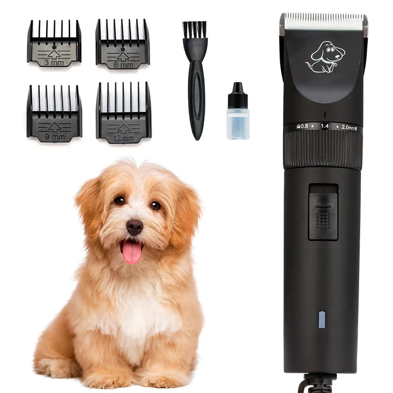 

Pet Hair Clipper Professional Electric Cat Dog Hair Trimmer Shaver Set Haircut Cutting Machine Low Noise