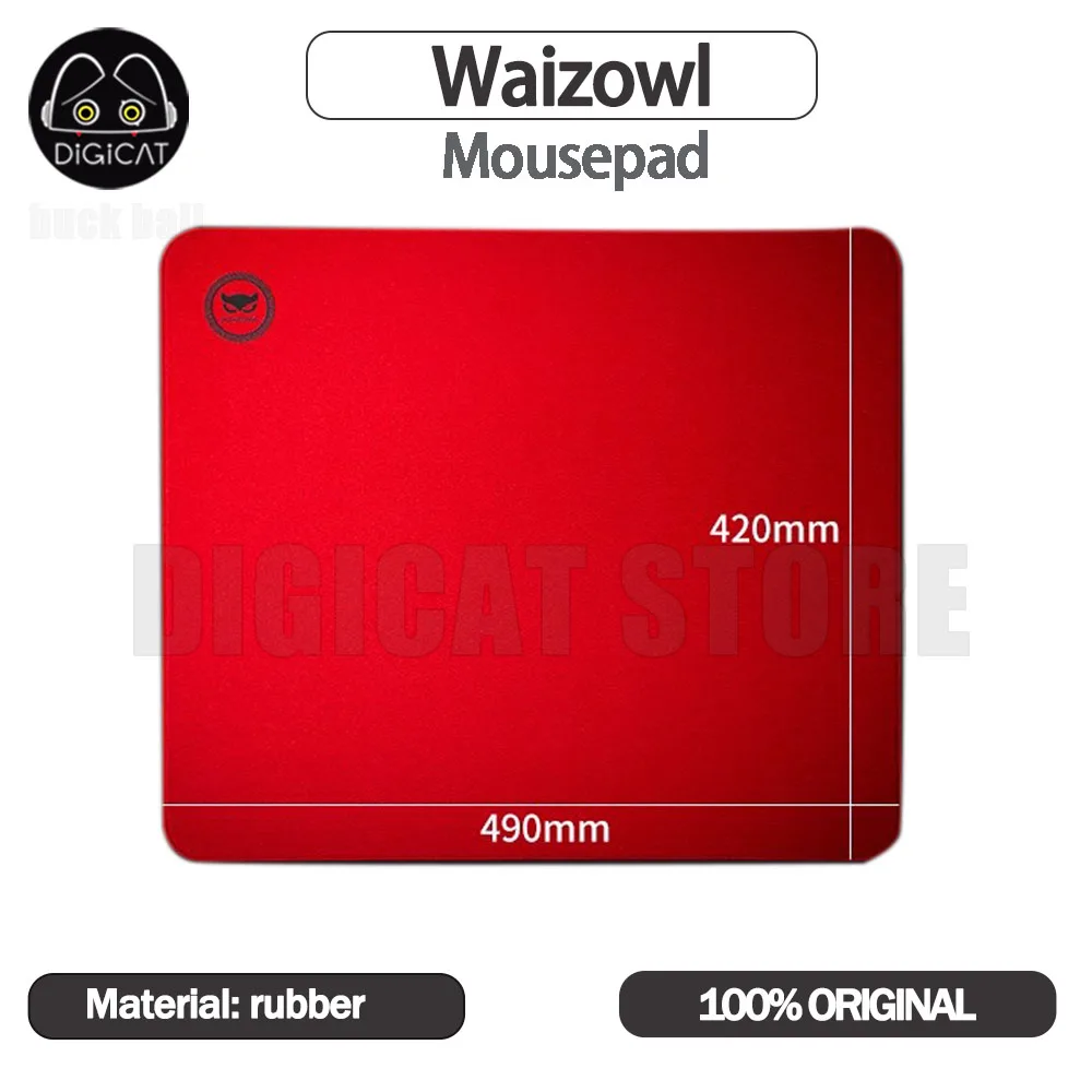 Waizowl Mousepad Esports Gaming Mouse Pad Fine Waterproof Anti Slip Mouse Pad Csgo Gamer Mouse Pad Custom Silky Feather Mousepad