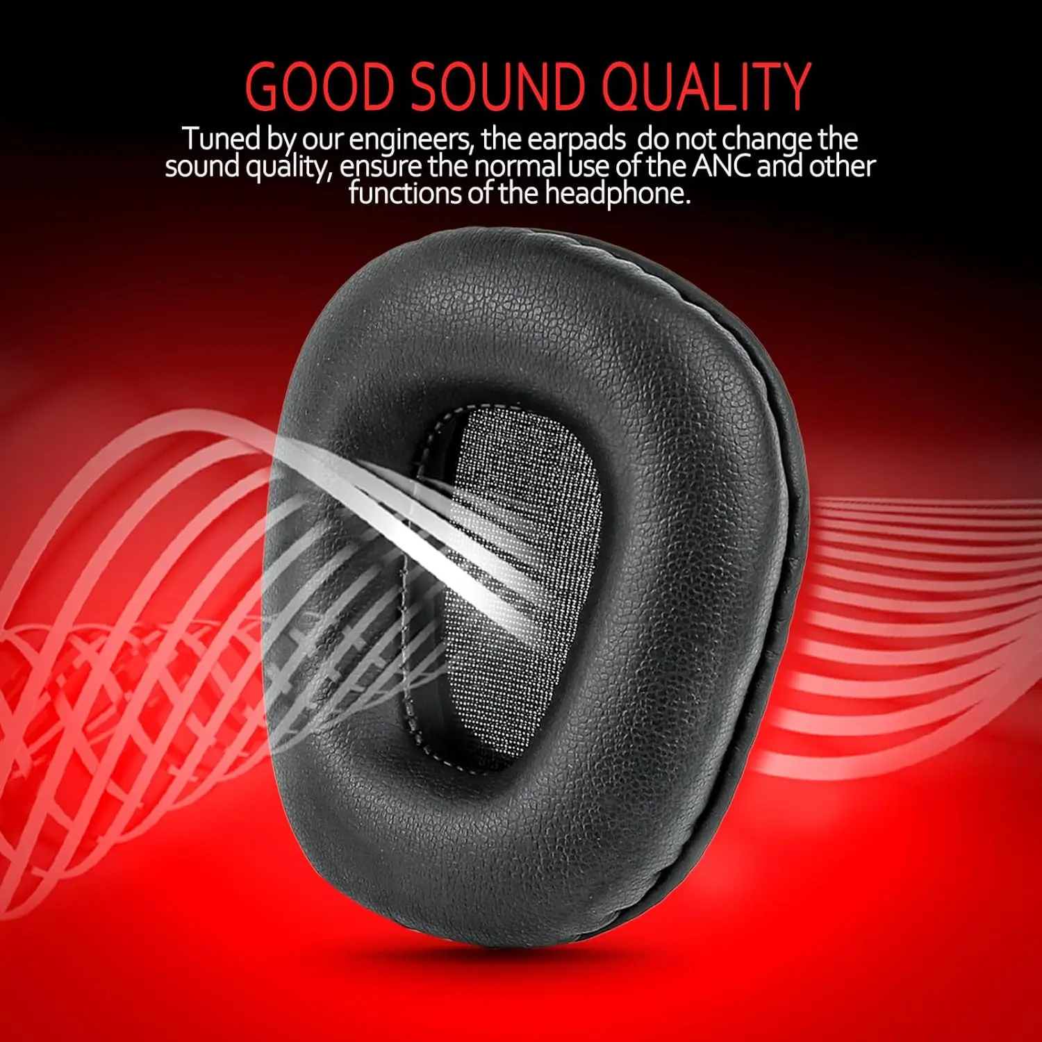 Blue Parrot B450-XT Ear Cushion Replacement,Premium Ear Pads with Microphone Foam, Compatible with BlueParrott B450-XT and B450X