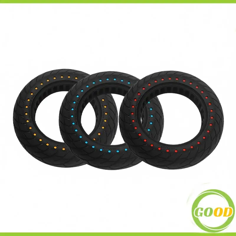 10x2.5 Solid Honeycomb Tires for Segway Ninebot Max G30 / G30LP / G30, 10*2.50 Airless Puncture Proof Tire, Shock AbsorptionTire