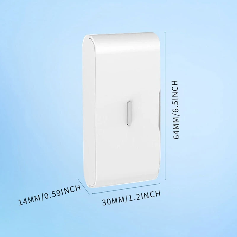 3Pcs 433Mhz Wireless Vibration Glass Break Detector Adjustable Sensitivity Compatible Withalarm Systems A