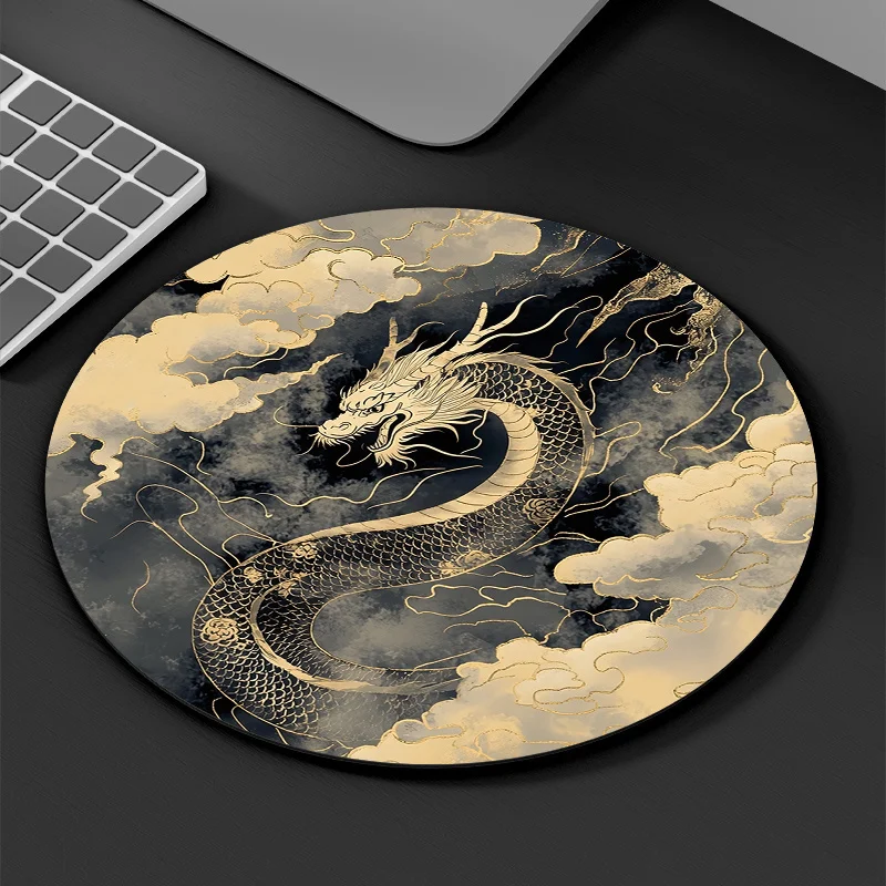

Longyun printed round mousepad is made of anti-slip and is of high quality is suitable for gamer as a carpet and pc accessory