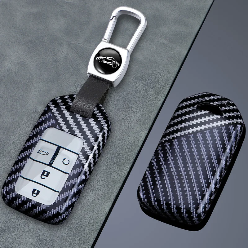 ABS Car Key Cover Remote Keyless Holder Shell For HONDA CIVIC 11th Gen VE-1 Accord 2022 Case Key Keychain Protection Set