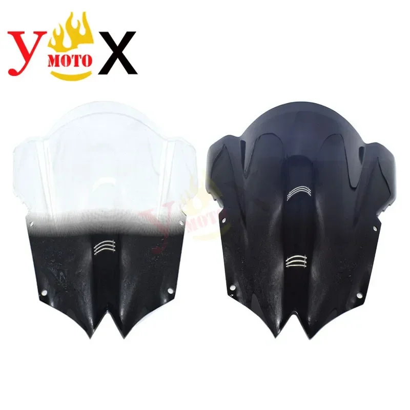 

YZFR6 08-16 Motorcycle ABS Windscreen Windshield Front Air Deflector Glass For Yamaha YZF-R6 R6 2008-2016 2009 2010 2011 2012