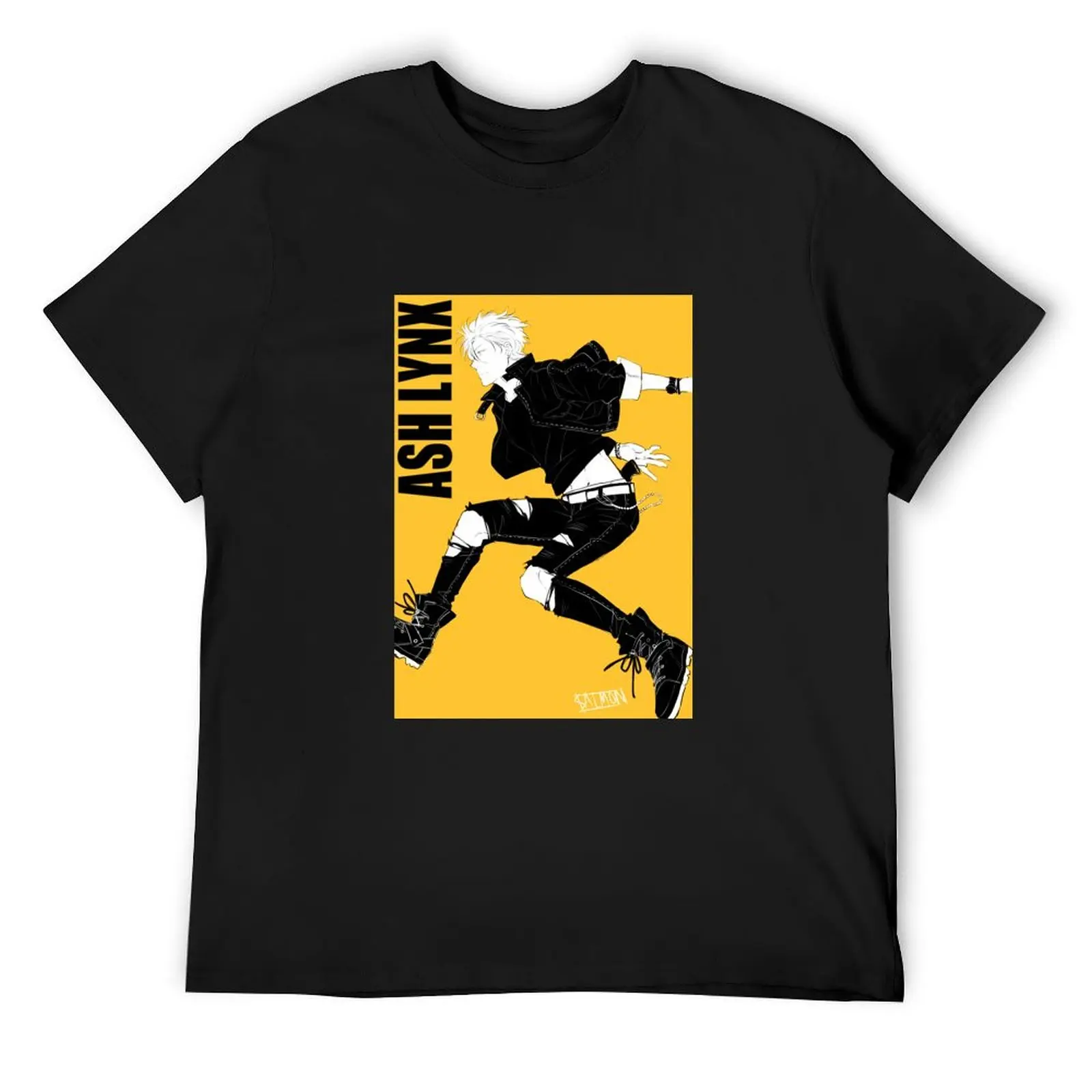 Ash Lynx Jump - Banana Fish T-Shirt Blouse oversized t shirt anime shirts men