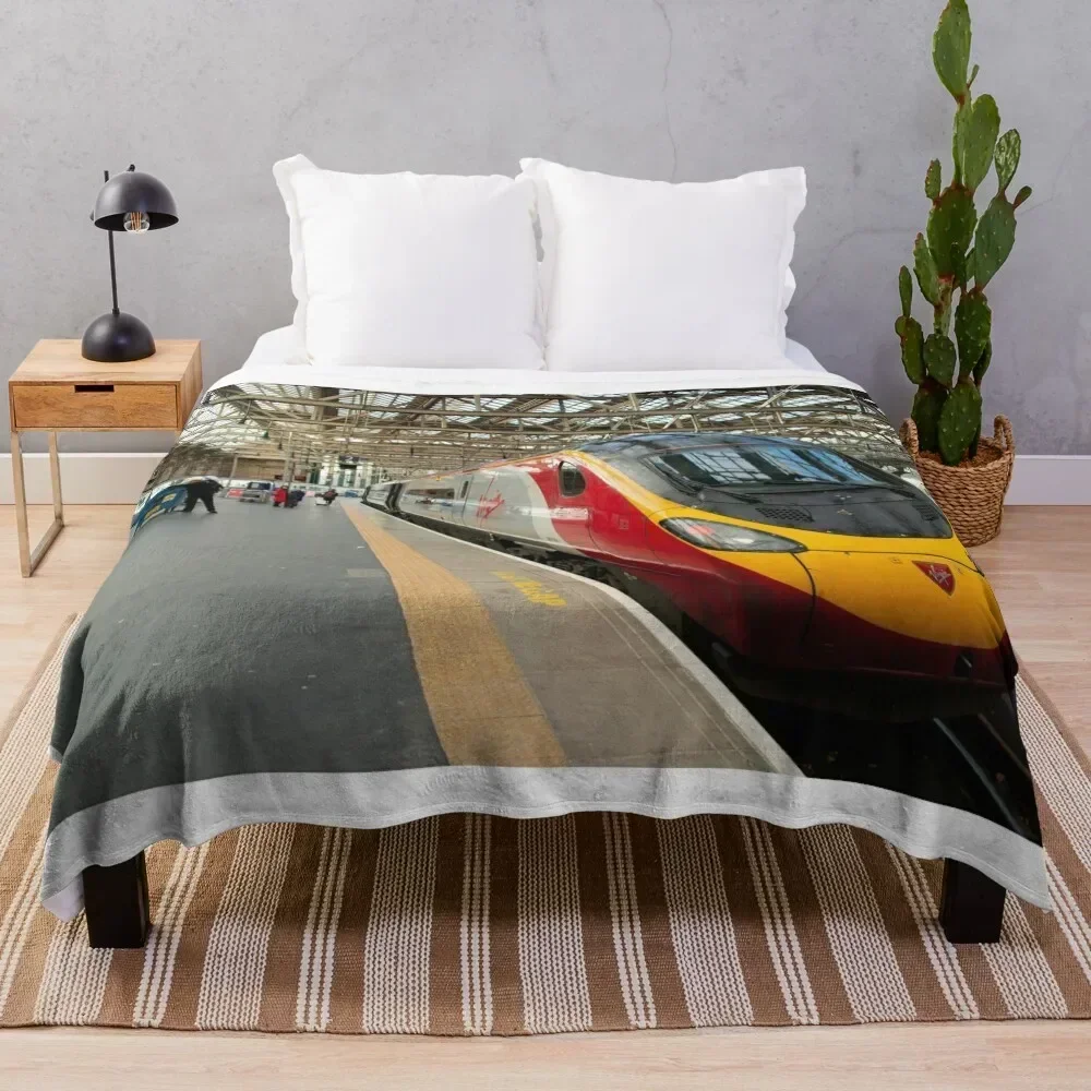 

Glasgow Pendolino Throw Blanket Soft Cozy Blanket for Pet Kids Adults