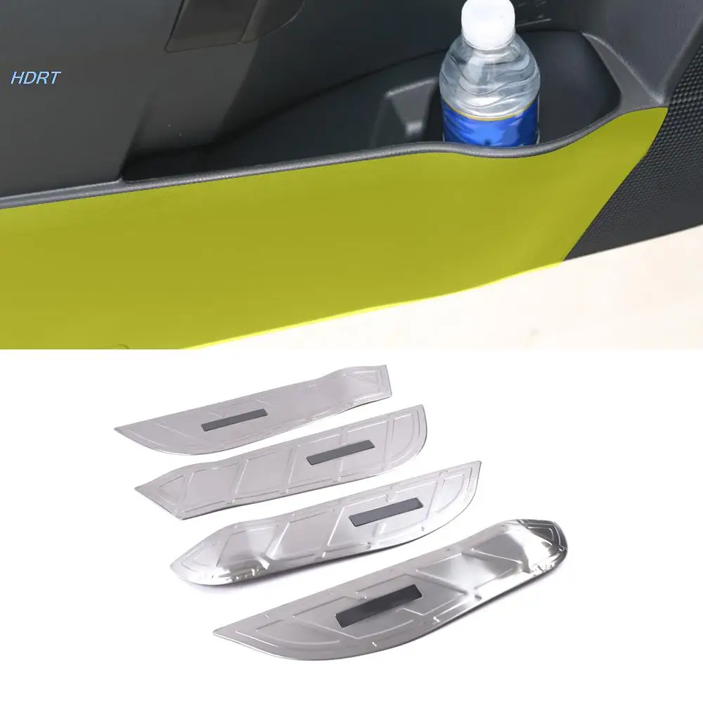 

For Toyota Corolla E170 2014-2018 Car Accessories Stainless Inner Door Anti-kick Pad Cover Trim Frame Decoration Moulding